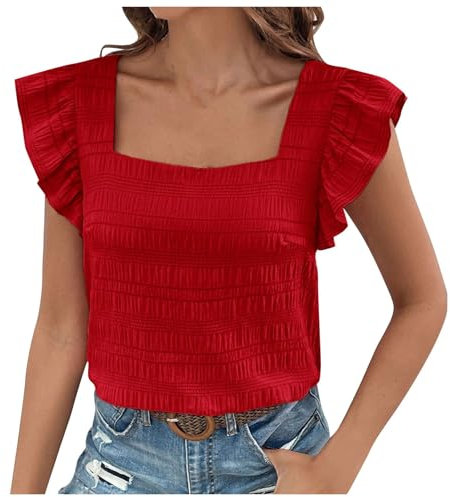Generico Camicia Donna Curvy Estiva Top Elegante Donna Rosa Antico Blusa Donna Elegante Mezza Manica Camicia Donna con Fiocco al Collo Camicie Donna Particolari Bianche