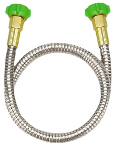 Kurzer Gartenschlauch – kurzer flexibler Vorfach-Wasserschlauch | leichter Gartenschlauch mit Buchse auf Buchse Anschluss für Outdoor, Gartenbewässerung