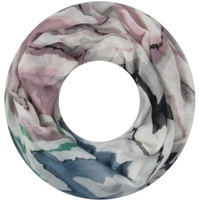 Majea Damen Loop Schal Schlauchschal Halstuch (880022) (grau 18)