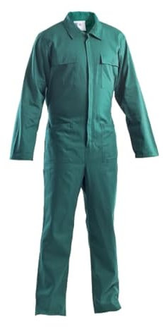 TUTE INTERA DA LAVORO UOMO IN COTONE 100% MASSAUA (VERDE, 48)