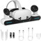 Maecker Charging Dock for Quest 3/Quest 3S Charging Station Magnetic Charger for Quest 3/3S Accessories Charging Stand