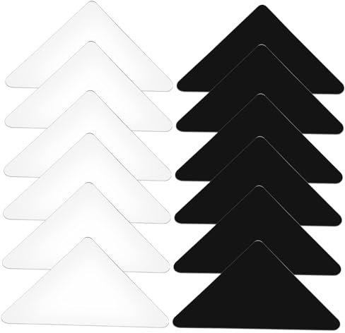 Gatuida 12stücke Teppichklebebänder Doppelseitiges Teppichband rutschfeste Teppichunterlage Für Holzböden Teppichaufkleber Teppichhalter