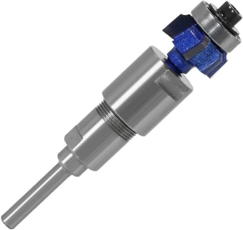 Fräser Spannzange Verlängerungsstab Adapter, Oberfräsen-Spannzangenverlängerung, Fräser-Verlängerungsstange für 8 mm Schaft auf 8 mm für Fräsen Schaftverlängerungen