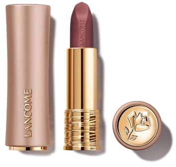 Lancôme L'Absolu Rouge Intimatte Brown Sans Filtre 121 mit mattem Finish, feuchtigkeitsspendende Grand-Rose-Extrakte