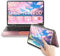 MOREPC Notebook 2 in 1 touchscreen da 10,95 pollici, con design a 360° Portatile leggero con processore N100 / Schermo IPS 1920x1200 16GB RAM DDR4 / Tastiera retroilluminata (Oro rosa, 16+256GB)