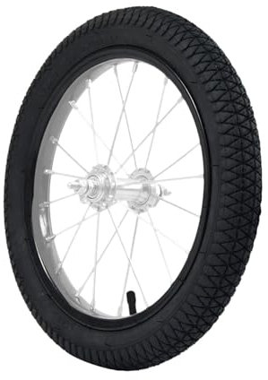 JISADER Gummi Fahrrad Ersatzrad, Kinderfahrradreifen 12 Zoll, Gummireifen Radfahren Ersatz Zubehör Außen Reifen, Balance Bike Ersatzräder, Bike Replacement Wheel für Kinderlaufrad, Aluminiumrand