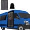 Moskitonetz Van mit Magnetismus, Van Insektennetz für Mercedes Vito, Volkswagen Transporter und Volkswagen California, Magnetic Closure für Insektenschutz Auto Wohnmobile, Wohnwagen (150 * 130cm)