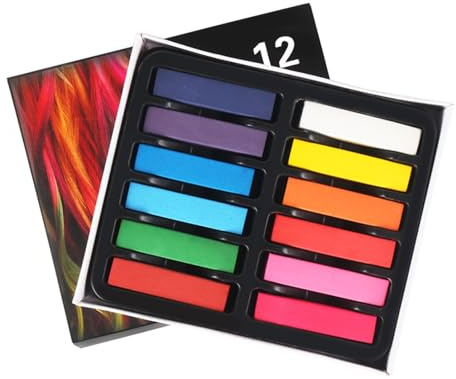 Quadratisches Pastell-Set, 12 Farben, weich, trocken, Pastellkreide, Pastellstifte, nicht für Büro, Schule, Kunst, Zeichnen, Malzubehör