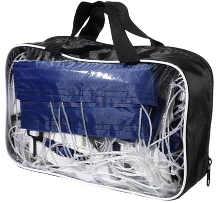 Pool Volleyball Net - Water Volleyball Net | 15 X 3FT Tennis Net | Portable Tennis Net | Pool Accessories | Heavy Duty Sports Accessories Replacement Swimming Pool Supplies For Water Game