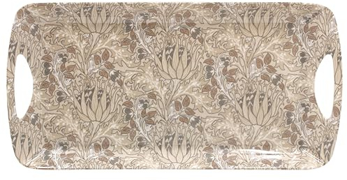 The Leonardo Collection William Morris Artichoke Food Serving Tray Medium | Durable Construction, Wipe Clean Finish, Stylish Table Accessory, Everyday Serving, Gift Choice