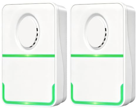 2PCS Smart Voltage Regulator UK Plug for Refrigerator AC Household Office
