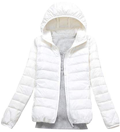 Plumas Mujer Plumiferos Ligeros Mujer Con Capucha Abrigo Plumas Ultralight Plumon Chaqueta Plumifero Ligero Corto Abrigos Señora Chaquetas Invierno Cazadoras Chaquetones Casacas Tallas Grandes