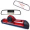 4.3'' Rückspiegel Monitor + Rückfahrkamera Transpoter im 3. Bremsleuchte HD Rückfahrkamera für FIAT Ducato X250/Peugeot Boxter/Citroen Jumper/Dodge, HD Auto Rückspiegel für Alle Autos