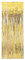 PARTY DISCOUNT Vorhang Lametta Metallic Gold, 240 x 92 cm