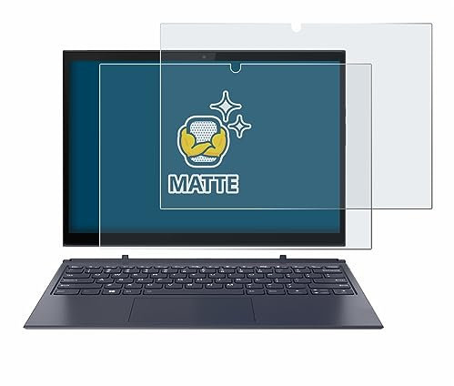 BROTECT Entspiegelungs-Schutzfolie für Lenovo Yoga Duet 7 (2 Stück) Matte Displayschutz-Folie, Anti-Reflex, Anti-Fingerprint