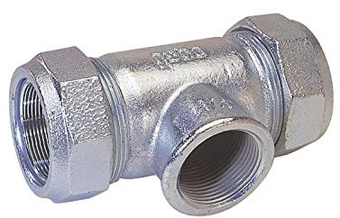 GEBO TG-Klemmverbinder, DN 20 - Ø 26,9 mm x 26,9 mm x IG 3/4 Zoll - für Stahlrohr