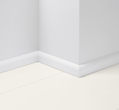 Parador Dekor-Sockelleiste SL 2 Uni weiß D001 Länge 2.20m