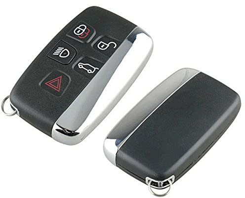 5 Button Remote Key Fob Case for Jaguar F-Type F-Pace XE XF XJ