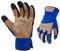 Vgo... Gardening Gloves Touchscreen Thornproof, Men Utility Work Gloves in Pig Leather for Garden Building Warehouse, Dexterity & Breathable Construction Gloves