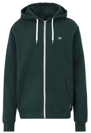 IRIEDAILY Herren Hoodie MINI Flag 2 Zip Regular Fit nightforest