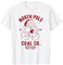 Christmas North Pole Coal Co. Santa Claus Vintage Poster T-Shirt