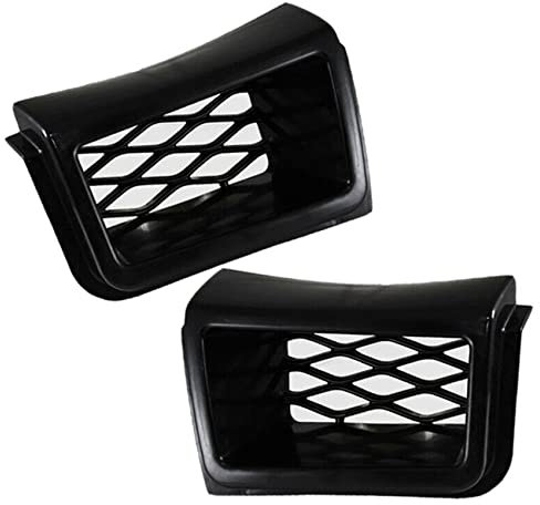 Hundnsney 2 StüCke FrontstoßStange Grillabdeckung Verkleidung für 1500 2003-2007 -Style Gittergewebe Grille Bremssattel AutozubehöR