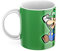 newseny Taza de dibujo de Luigi en fondo verde - 320cl Cerámica