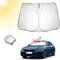 BIBIBO BMW 5er Auto Parasol con protección UV Compatible con BMW 5 Series G30 G31 G38 2018-2020, Parasol para parabrisas delantero, protección contra el calor del coche contra los rayos UV, plegable