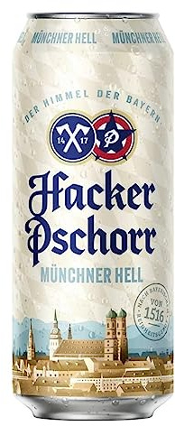 Hacker Pschorr Münchner Hell 5% Vol., 0,5 l