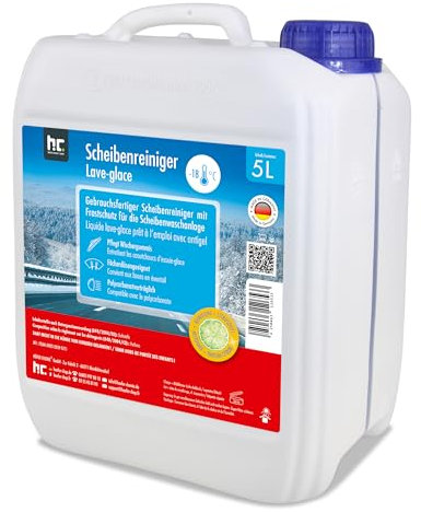 5 L Premium Scheiben Frostschutz - 18 Grad anwendungsfertig für KFZ Autoscheibe Polycarbonatverträglich mit frischem Zitrusduft