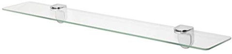 MaikOn Badezimmer Glasregal, Badezimmer-Regal aus gehärtetem Deko-Glas, Wand-Duschregal aus Glas, Aufbewahrung for Badezimmer