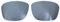 Verres de rechange pour lunettes de soleil Oakley Split Shot Sunglasses OO9416/1,5 mm polarisées/faciles à installer, Sliver, 64.2*44mm
