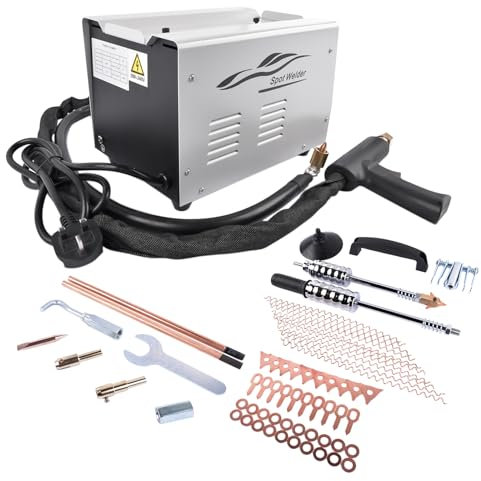 3800A Spot Dent Puller Welder Welding Machine Car Body Dent Remover Tool 220V 6 Modes GLOSSY AUTO PARTS