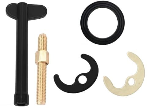 KOOLEVER Monobloc Tap Fixing Kit 5 Pcs Tap Repair Kit with Rings for Mixer Taps, Kitchen Mixer Tap Fixing Kit Monobloc Tap Fixing Kit,Sink Mounting Kit for Bathroom Basin & Kitchen Sink