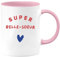 quotedazur - Mug Super Belle-Soeur - Rose/Céramique