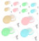 KOCKSHION 12pcs Portable Mobile Screen Wipes Multi- Cleaner for Phones Eyeglasses Tablets Lenses Compact Keychain Cleaning Fingerprint Grease Removal