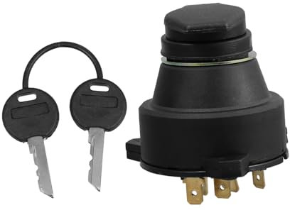 FONDOTIN Zündschalter Mit Schlüssel Für Rasenmäher Starter-schalter Anwendung Sicherer Start Und Zuverlässige Elektrische Leistung