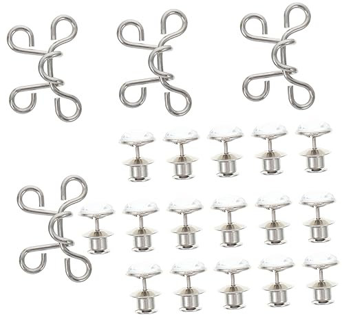 Gadpiparty 4 Set Pantaloni Regolabili per Jeans Senza Chiodi Chiusure per Regolazione Vita Facile Installazione e Rimozione Strumento per Adattare Taglia Dei Pantaloni Design Semplice e