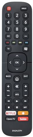 Telecomando EN2AU27H for Hisense LED LCD 4K Smart TV con app NETFLIX YouTube Opera TV