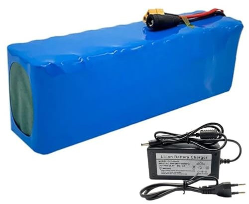 Batteria agli ioni di litio for bici elettrica 24V 10Ah 8S3P con caricabatteria integrato e motore for bicicletta elettrica BMS.
