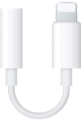 Kopfhörer Jack Adapter für iPhone【MFi Zertifiziert】Lightning zu 3,5 mm Headset Jack Dongle Aux Audio Adapter Dongle kompatibel mit iPhone 14 13 12 11 Pro Max XS XR X 8 7 6, Unterstützung Alle iOS