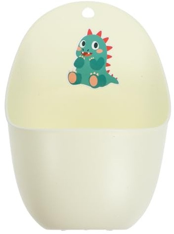 GALPADA Orinatoio per Bambini Motivo Cartone Animato in Pp Beige da Parete Addestramento al Vasino con Monitoraggio Benessere e Design Simpatico Vasino per Ragazzi per Bagno
