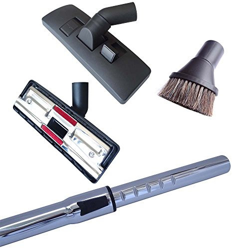 Hossi's Wholsesale Staubsauger Set mit Staubsaugerrohr 35mm, Staubsaugerdüse 272mm & Saugpinsel geeigent kompatibel für Miele Tango Plus