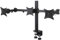 Allcam MDM23T Triple Monitor Arm Stand w/Desk Mount Clamp, Heavy-duty for 15-24 LCD up to 10Kg