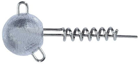 Balzer Shirasu Screw Jig - Schraub Jigköpfe für Gummifische, Schraubköpfe für Gummiköder & Jigs, Bleiköpfe für Softbaits, Spiralköpfe, Gewicht/Inhalt:12.5g - 4 Stück