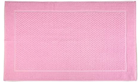 Spugnissima - Tappeto-bagno Sirena Tinta Unita CM. 70x130 Rosa