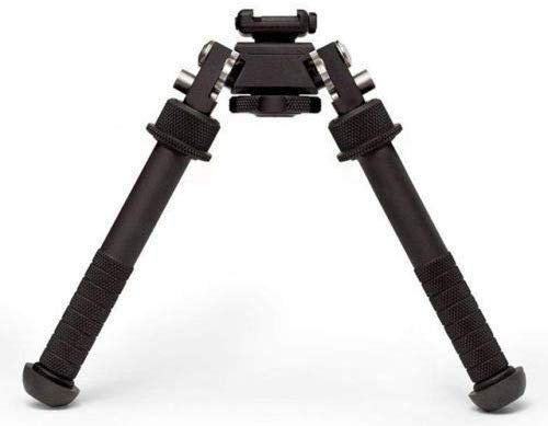 Tactique Bipod 7,5-9 Pouces pour extérieur, bipied, Chasse et tir, Extension Plate réglable Stable, Rail Picatinny, trépied Pliant, Pince de Rail réglable