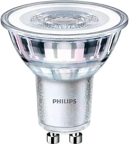 Philips ampoule LED Spot GU10 50W Blanc Froid, Verre, Lot de 2