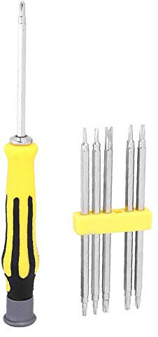 Juego de Destornilladores Intercambiables de Doble Punta Juego de Destornilladores pequeños precisos Juego de Destornilladores de desmontaje de Puntas múltiples universales