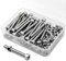 M5 x 30mm Kit di Viti Bulloni a Brugola e Dadi in Acciaio Inox 304,Vite a testa cilindrica con esagono incassato (Bullone 60 pz, Dadi 60 pz)